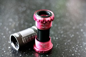 Chris King road bottom bracket pink review