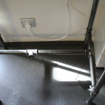 Active workstation bottom frame