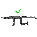 Mobilisation for cycling and endurance sports Superman test_2