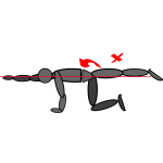 Mobilisation for cycling and endurance sports Superman test_6